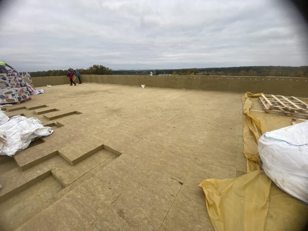 Утеплення під ПВХ мембраною