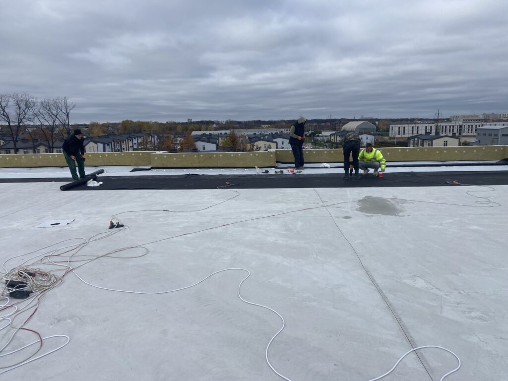 Покрівля з ПВХ мембрани