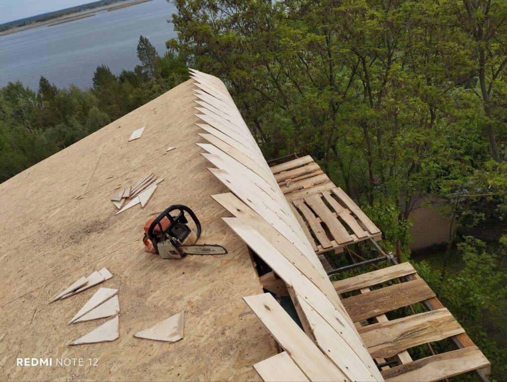 бітумна черепиця монтаж