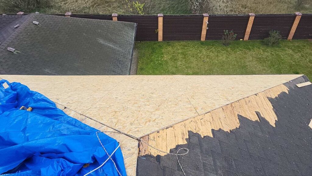 монтаж бітумної черепиці