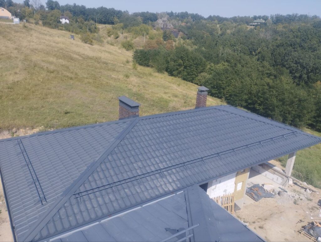 монтаж металочерепиці АМКО