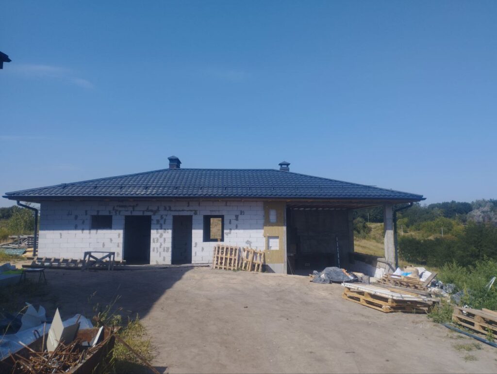 монтаж металочерепиці АМКО