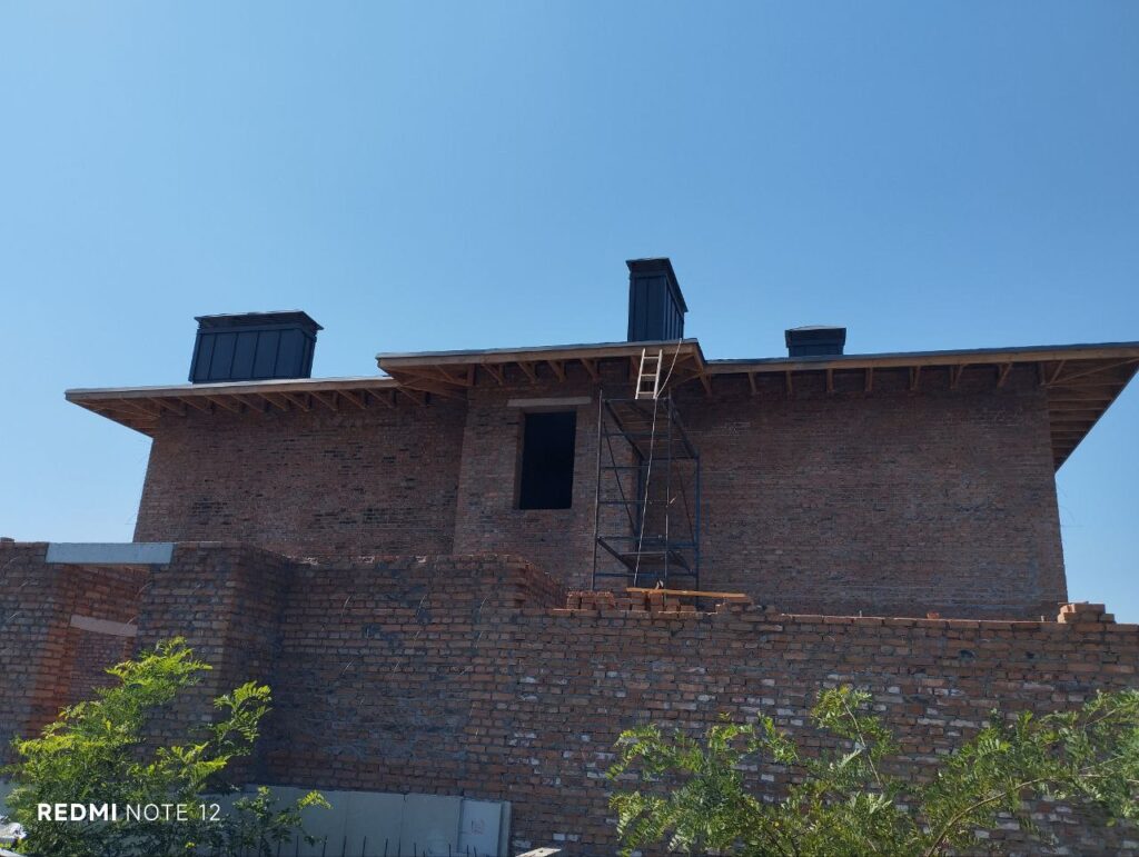 влаштування мʼякої покрівлі