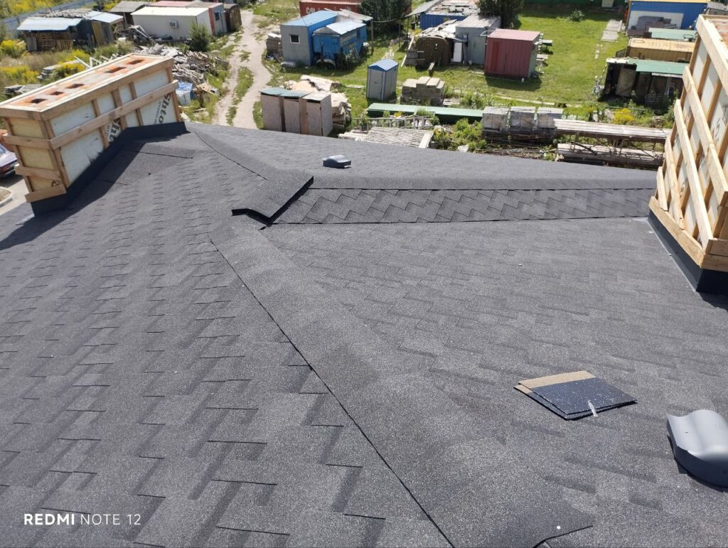 влаштування мʼякої покрівлі