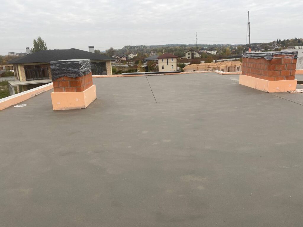 монтаж ПВХ мембрани