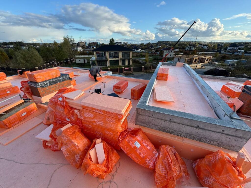 монтаж ПВХ мембрани